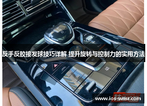 反手反胶接发球技巧详解 提升旋转与控制力的实用方法